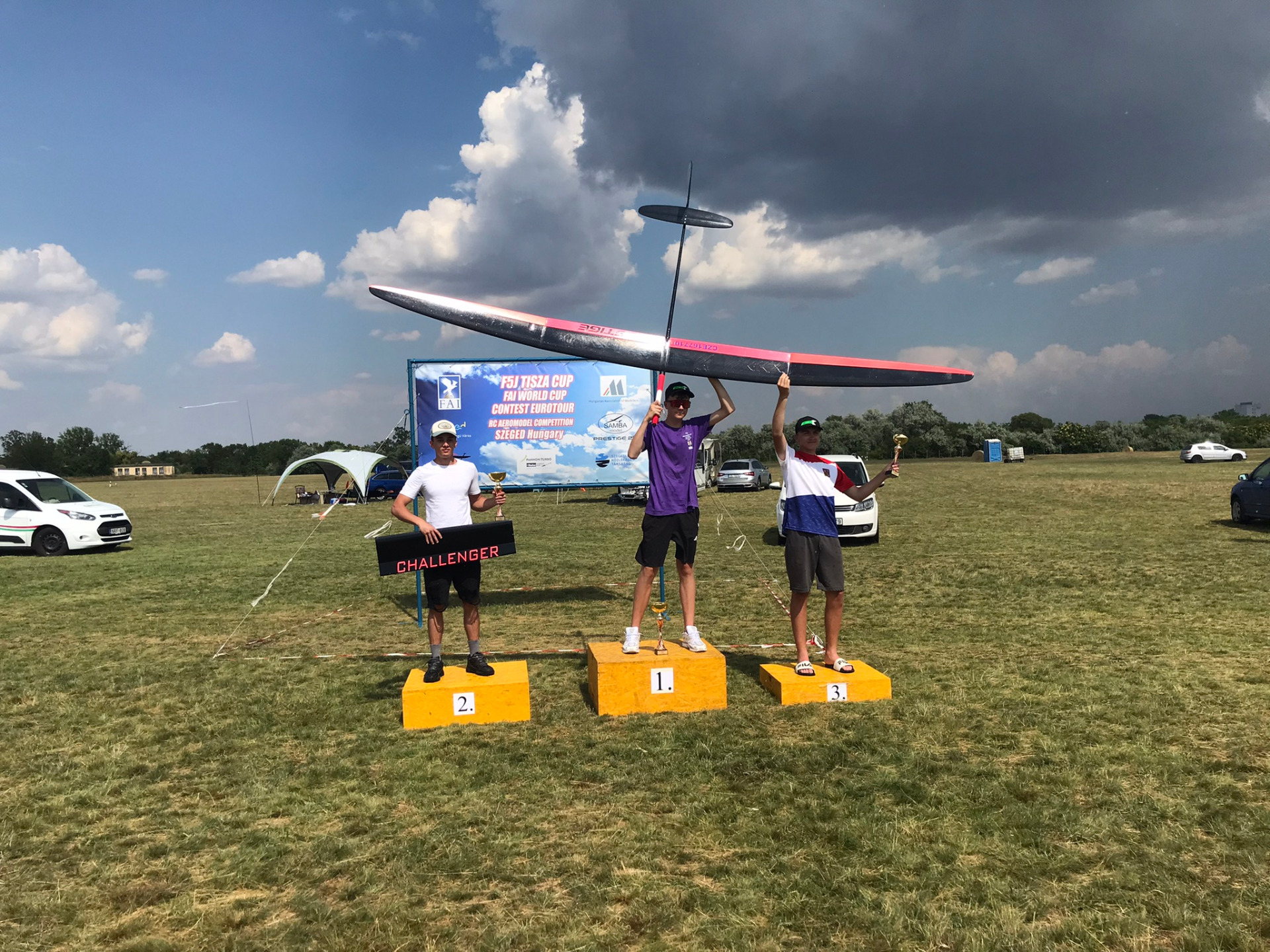 Junior podium